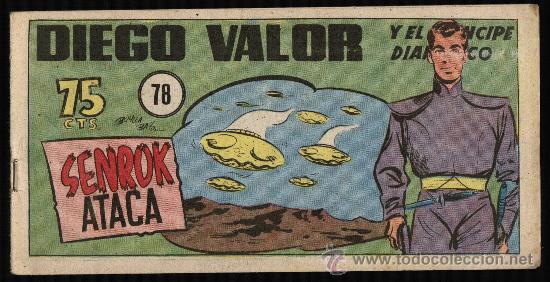 Tebeos: DIEGO VALOR Y EL PRINCIPE DIABOLICO N&ordm; 78 - Foto 1