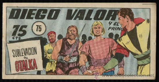 Tebeos: DIEGO VALOR Y EL PRINCIPE DIABOLICO N&ordm; 75 - Foto 1