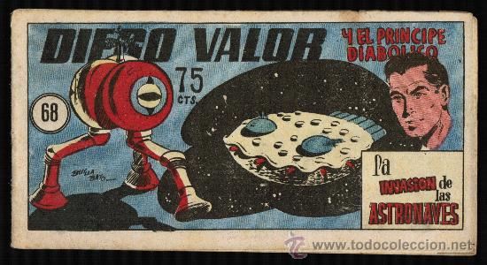 Tebeos: DIEGO VALOR Y EL PRINCIPE DIABOLICO N&ordm; 68 - Foto 1
