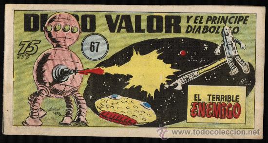 Tebeos: DIEGO VALOR Y EL PRINCIPE DIABOLICO N&ordm; 67 - Foto 1