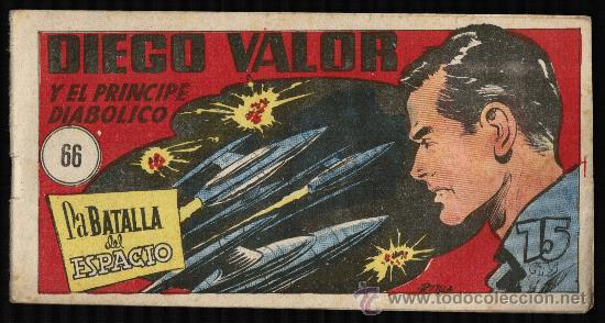 Tebeos: DIEGO VALOR Y EL PRINCIPE DIABOLICO N&ordm; 66 - Foto 1