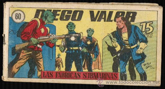 Tebeos: DIEGO VALOR Y EL PRINCIPE DIABOLICO N&ordm; 60 - Foto 1