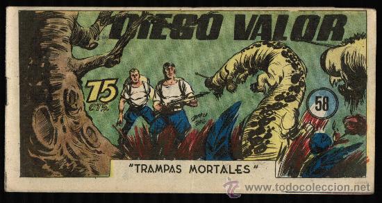 Tebeos: DIEGO VALOR Y EL PRINCIPE DIABOLICO N&ordm; 58 - Foto 1