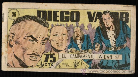 Tebeos: DIEGO VALOR Y EL PRINCIPE DIABOLICO N&ordm; 36 - Foto 1