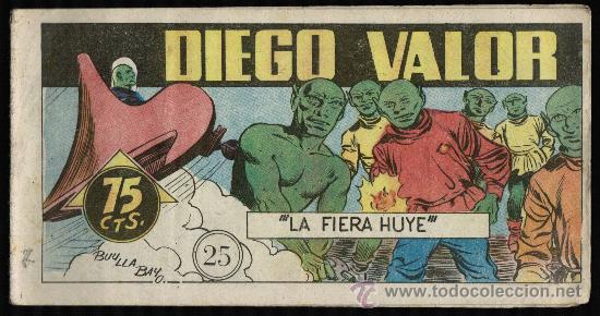 Tebeos: DIEGO VALOR Y EL PRINCIPE DIABOLICO N&ordm; 25 - Foto 1