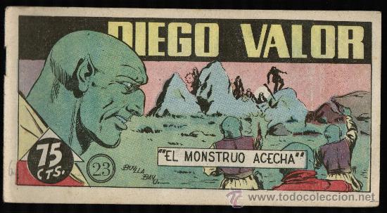 Tebeos: DIEGO VALOR Y EL PRINCIPE DIABOLICO N&ordm; 23 - Foto 1