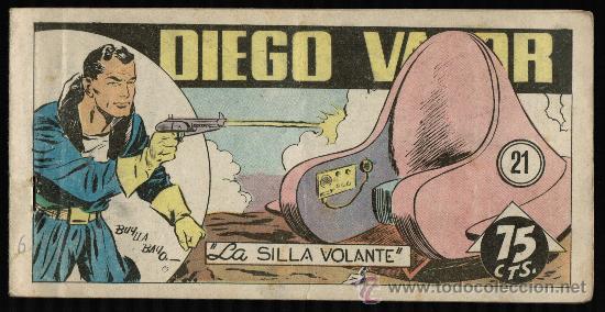 Tebeos: DIEGO VALOR Y EL PRINCIPE DIABOLICO N&ordm; 21 - Foto 1