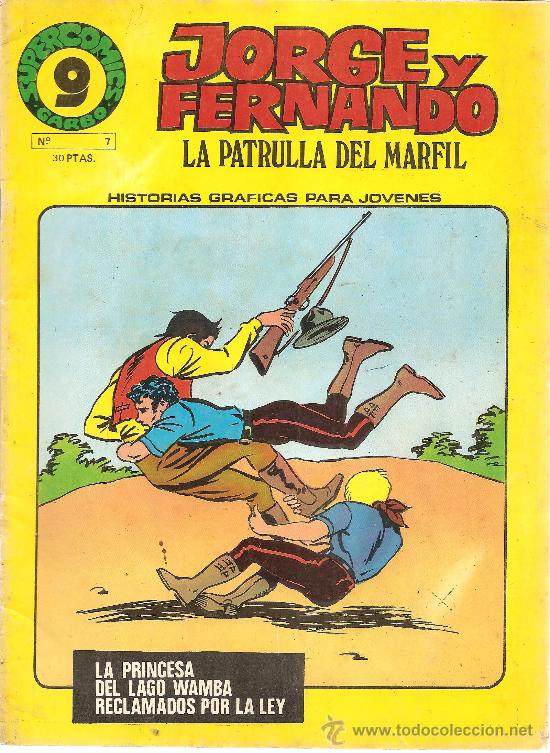 Tebeos: JORGE Y FERNANDO N&ordm; 7 GARBO - Foto 1