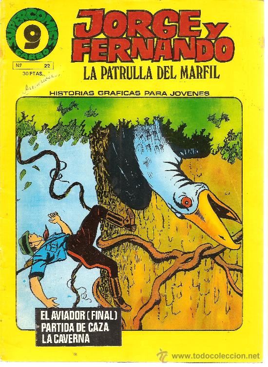 Tebeos: JORGE Y FERNANDO N&ordm; 22 GARBO - Foto 1