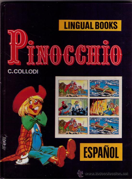 Tebeos: PINOCCHIO - LINGUAL BOOKS - ESPA&Ntilde;OL - EDITORIAL STANLEY - Foto 1