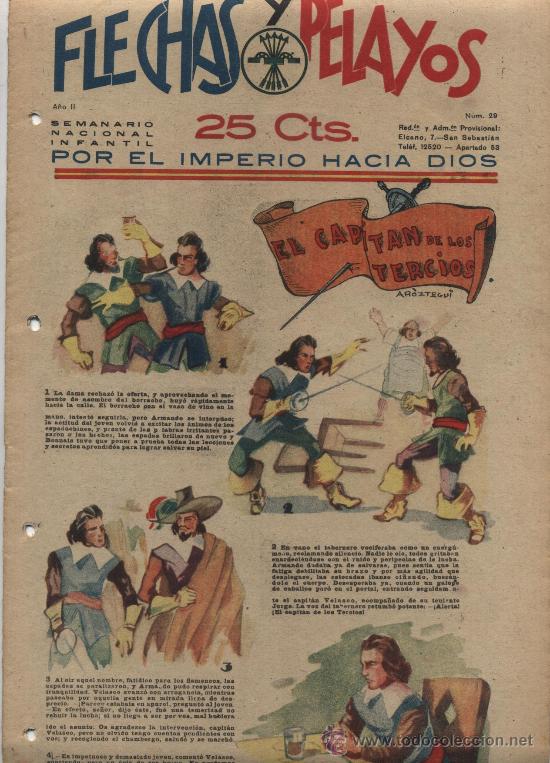 Tebeos: Flechas y Pelayos n&ordm;  29. - Foto 1