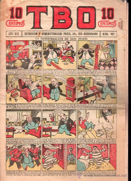 Tebeos: T.B.O - A&Ntilde;O XIX, NUMERO 957 - Foto 1