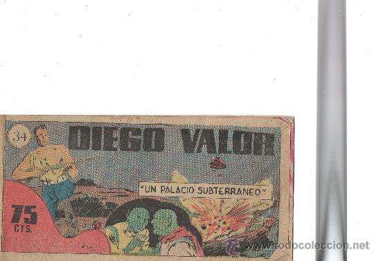 Tebeos: DIEGO VALOR N&ordm; 34 DE CID - Foto 1