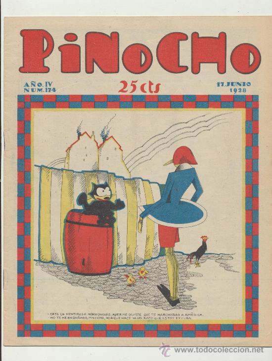 Tebeos: Pinocho n&ordm;  174. Editorial Calleja 1925. - Foto 1