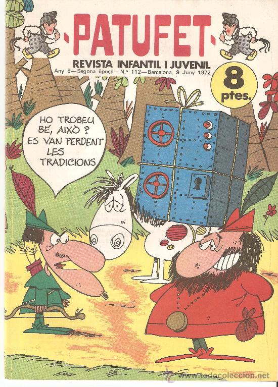 Tebeos: REVISTA PATUFET N&ordm; 112 JUNY 1972 - Foto 1
