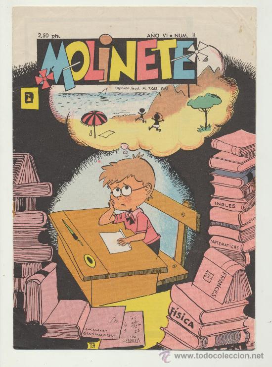 Tebeos: Molinete n&ordm;  8. A&ntilde;o VI. - Foto 1