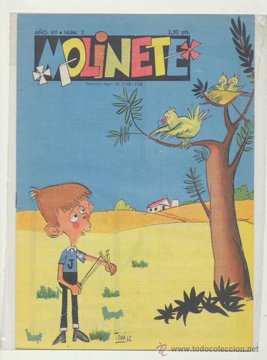 Tebeos: Molinete n&ordm;  3. A&ntilde;o VII. - Foto 1