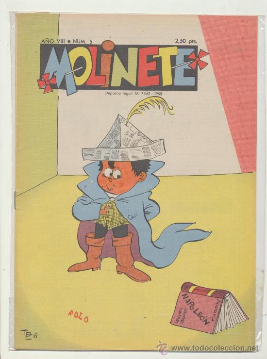 Tebeos: Molinete n&ordm;  5. A&ntilde;o VIII. - Foto 1