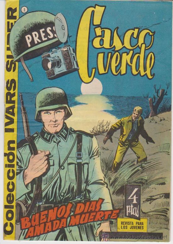 Tebeos: Casco Verde n&ordm; 1. Ivars. - Foto 1