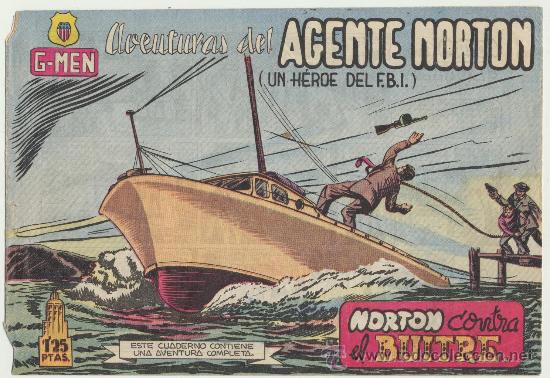 Tebeos: Agente Norton n&ordm;  3. Editorial Jara  1951. - Foto 1