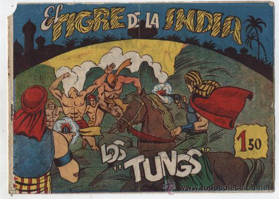 Tebeos: El Tigre de la India n&ordm;  3. Acr&oacute;polis  1962. - Foto 1
