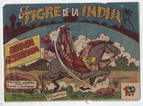 Tebeos: El Tigre de la India n&ordm;  11. Acr&oacute;polis  1962. - Foto 1