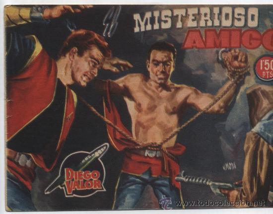 Tebeos: Diego Valor 2&ordf;  n&ordm;  21. Cid  1956. - Foto 1