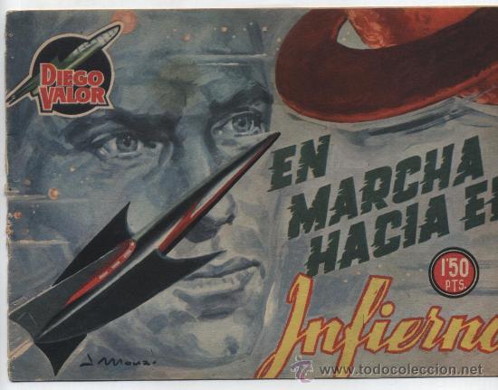Tebeos: Diego Valor 2&ordf;  n&ordm;  12. Cid  1956. - Foto 1