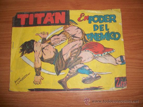 Tebeos: TITAN N&ordm; 26 EDICIONES ACROPOLIS 1961 ORIGINAL - Foto 1