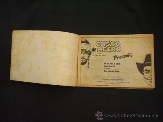 Tebeos: CASCO DE ACERO - N&ordm; 1 - EDICIONES MANHATTTAN - - Foto 2