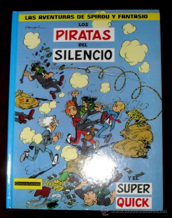 Tebeos: SPIROU Y FANTASIO LOS PIRATAS DEL SILENCIO 1997 circulo de lectores - Foto 1