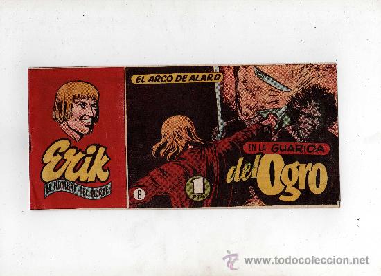 Tebeos: M-0 ERIK EL HOMBRE DEL NORTE NUM 8 , COLECCION ERIK , - Foto 1