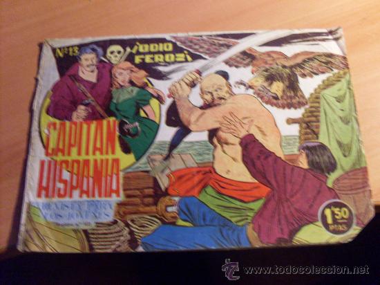 Tebeos: CAPITAN HISPANIA N&ordm; 13 ( ORIGINAL ED. CREO ) (COB169) - Foto 1