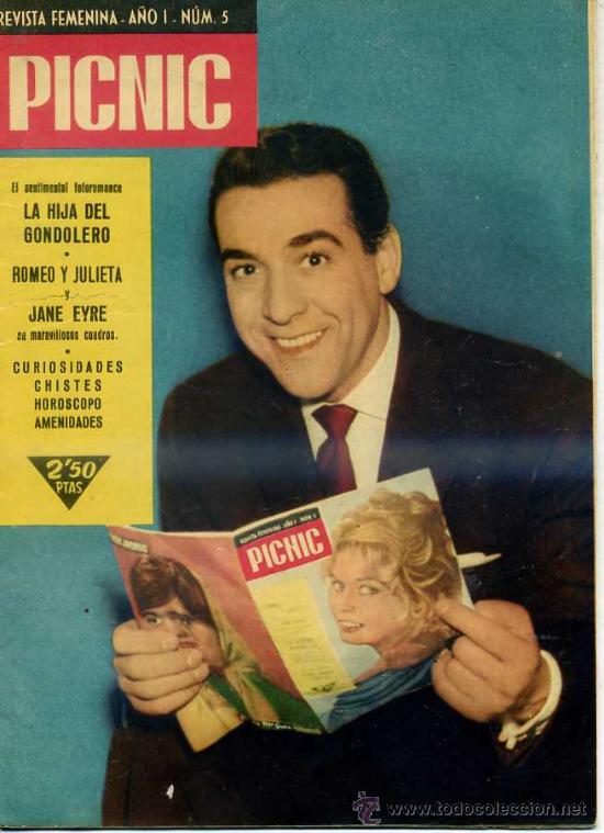 Tebeos: PICNIC N&ordm; 5 (1958) LUIS MARIANO - Foto 1