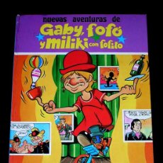 Tebeos: Nº 3 AVENTURAS DE GABY, FOFÓ Y MILIKI CON FOFITO. COLECCIÓN TURQUESA, ED. LAIDA FHER, ORIGINAL 1975