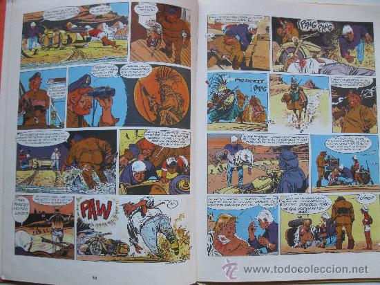 Tebeos: &rdquo;EL OASIS EN LLAMAS&rdquo; - DANIEL ROSS - HERMANN Y GREG - JAIMES LIBROS - A&Ntilde;O 1971. - Foto 2