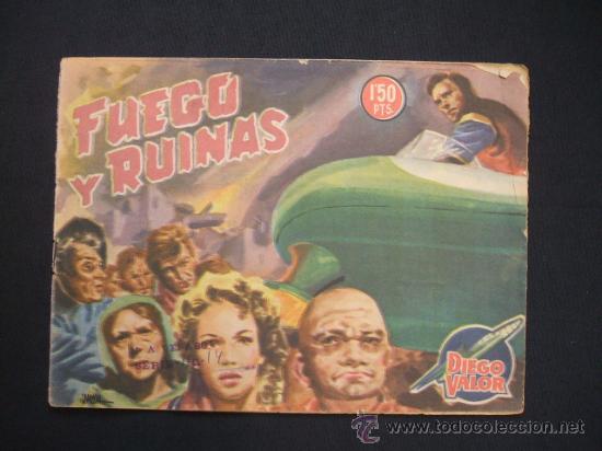 Tebeos: DIEGO VALOR - N&ordm; 36 - FUEGO Y RUINAS - EDICIONES CID - - Foto 1