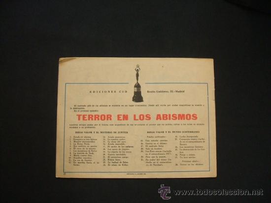 Tebeos: DIEGO VALOR - N&ordm; 37 - UN LOCO ASESINO - EDICIONES CID - - Foto 7