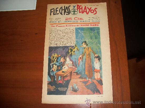 Tebeos: FLECHAS Y PELAYOS N&ordm; 23 ORIGINAL  1939 - Foto 1