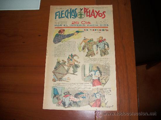 Tebeos: FLECHAS Y PELAYOS N&ordm; 42 ORIGINAL 1939 - Foto 1