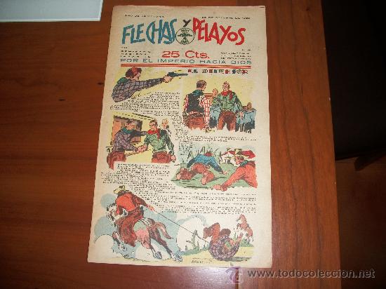 Tebeos: FLECHAS Y PELAYOS N&ordm; 46 ORIGINAL 1939 - Foto 1
