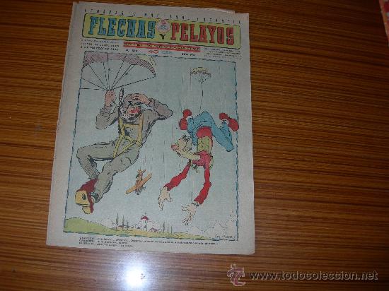 Tebeos: FLECHAS Y PELAYOS     N&ordm; 326   DE FE Y JONS Y CT - Foto 1