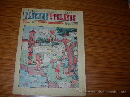 Tebeos: FLECHAS Y PELAYOS     N&ordm; 190   DE FE Y JONS Y CT - Foto 1