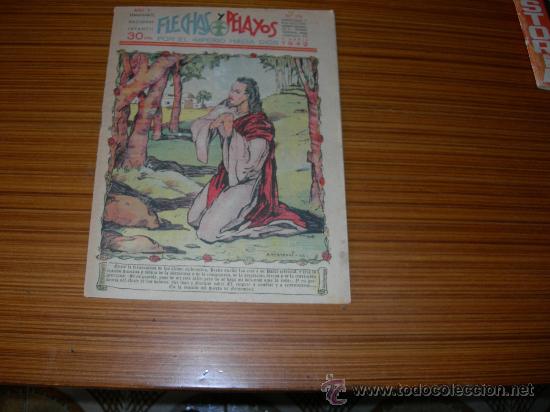 Tebeos: FLECHAS Y PELAYOS     N&ordm; 174   DE FE Y JONS Y CT - Foto 1