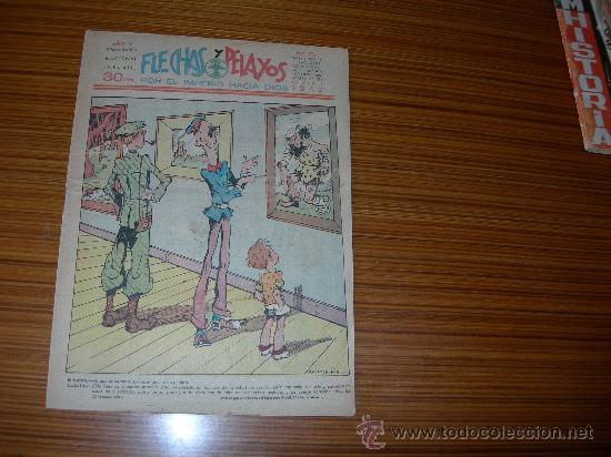 Tebeos: FLECHAS Y PELAYOS     N&ordm; 175   DE FE Y JONS Y CT - Foto 1
