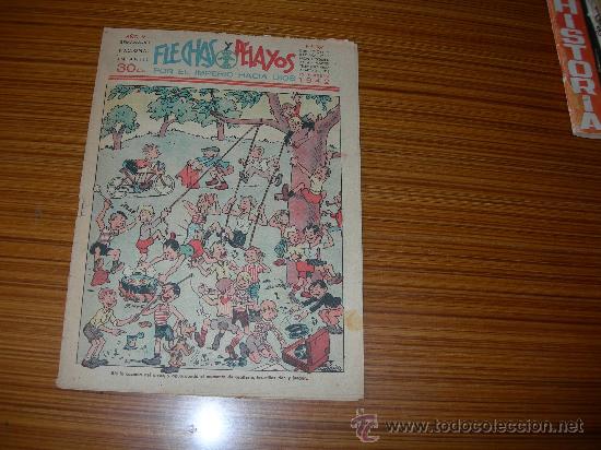 Tebeos: FLECHAS Y PELAYOS     N&ordm; 167   DE FE Y JONS Y CT - Foto 1