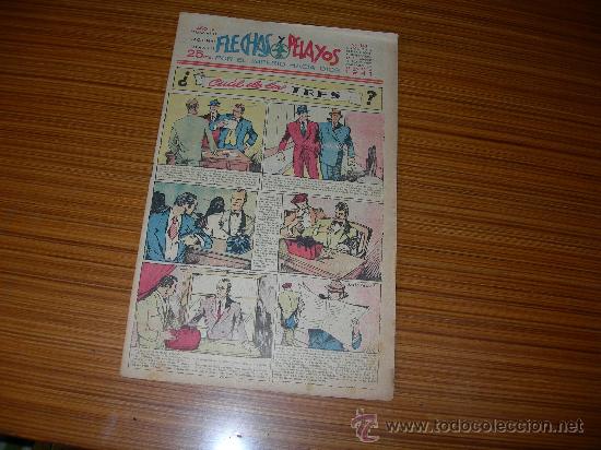 Tebeos: FLECHAS Y PELAYOS     N&ordm; 143   DE FE Y JONS Y CT - Foto 1