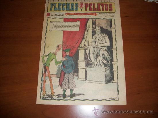 Tebeos: FLECHAS Y PELAYOS N&ordm; 266 ORIGINAL 1943 - Foto 1