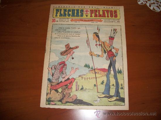 Tebeos: FLECHAS Y PELAYOS N&ordm; 279 ORIGINAL 1944 - Foto 1