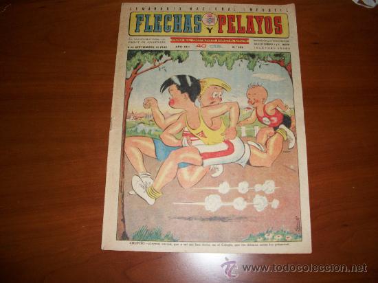 Tebeos: FLECHAS Y PELAYOS N&ordm; 353 ORIGINAL 1944 - Foto 1